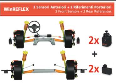 Fasep Achsmessgeräte PC Schnittstellen Kit ATO.WinReflex.G2.VAPS A516.014